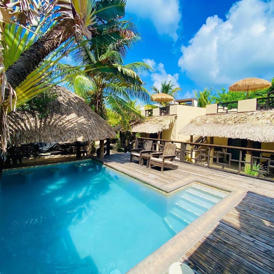 Caribbean Beach Cabanas Placencia エクステリア 写真