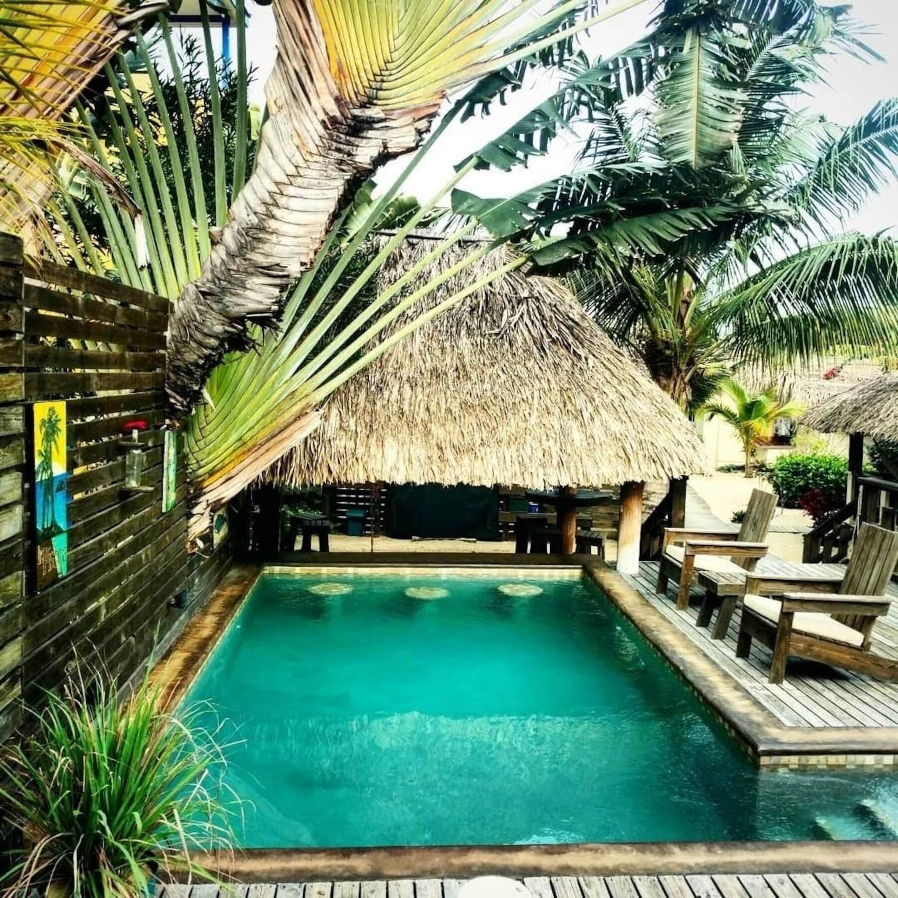 Caribbean Beach Cabanas Placencia エクステリア 写真